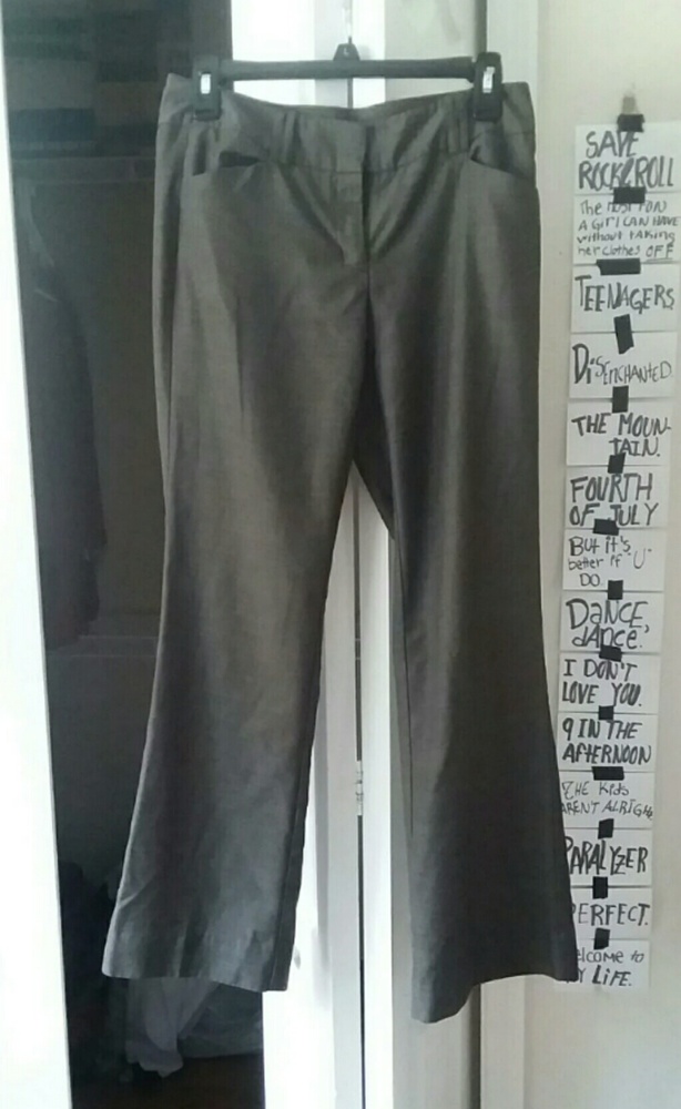 Grey Dress Pants, Size 2, NY&Co